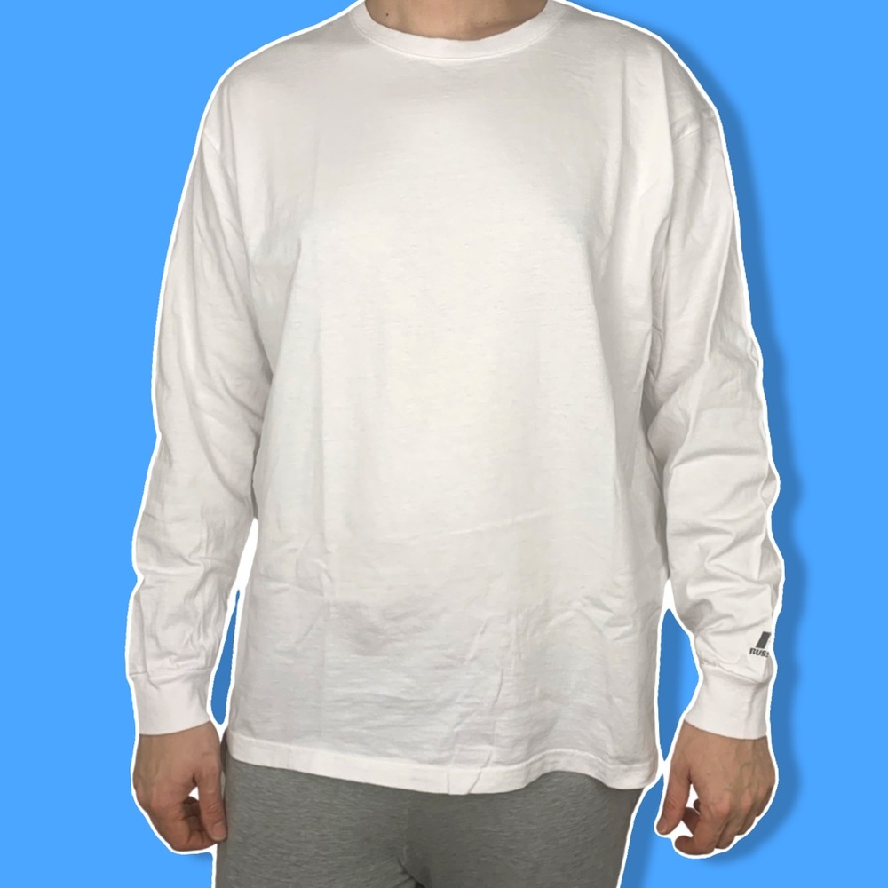 Russell men’s tee white